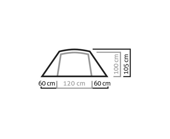 Палатка Salewa Denali II 5627 5311 - UNI - зелений (013.003.0867), изображение 3 Палатка Salewa Denali II 5627 5311 - UNI - зелений (013.003.0867), изображение 3