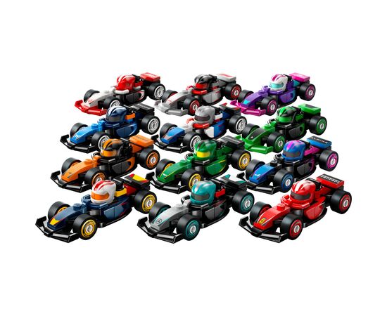 Конструктор LEGO Minifigures Коллекционные автомобили для гонок F1 (71049), изображение 2 Конструктор LEGO Minifigures Коллекционные автомобили для гонок F1 (71049), изображение 2