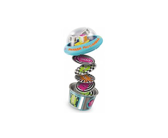 Настольная игра Fun Games Shop Pop-A-Tops: Найди марсианина (Pop-A-Tops: Match a Martian) (укр.) (FGS62), изображение 2 Настольная игра Fun Games Shop Pop-A-Tops: Найди марсианина (Pop-A-Tops: Match a Martian) (укр.) (FGS62), изображение 2
