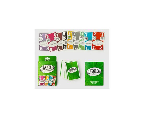 Настольная игра Fun Games Shop Дзень (Ding) (укр.) (FGS72), изображение 3 Настольная игра Fun Games Shop Дзень (Ding) (укр.) (FGS72), изображение 3