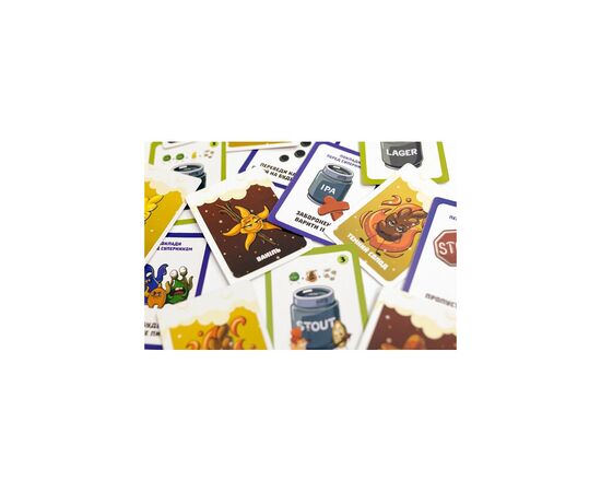 Настольная игра Fun Games Shop Пиво Wars (укр.) (FGS57), изображение 3 Настольная игра Fun Games Shop Пиво Wars (укр.) (FGS57), изображение 3