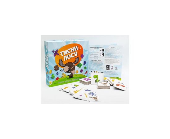 Настольная игра Fun Games Shop Дави Лося! (укр.) (FGS43), изображение 3 Настольная игра Fun Games Shop Дави Лося! (укр.) (FGS43), изображение 3