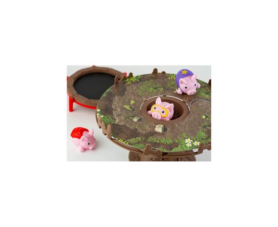 Настольная игра Fun Games Shop Хрюшки - Попригушки (Pigs on Trampolines) (укр.) (FGS63), изображение 5 Настольная игра Fun Games Shop Хрюшки - Попригушки (Pigs on Trampolines) (укр.) (FGS63), изображение 5