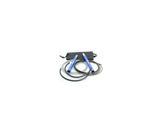 Скакалка MadMax MFA-286 Speed jump rope швидкісна Блакитна (MFA-286-BLU-U), изображение 2 Скакалка MadMax MFA-286 Speed jump rope швидкісна Блакитна (MFA-286-BLU-U), изображение 2