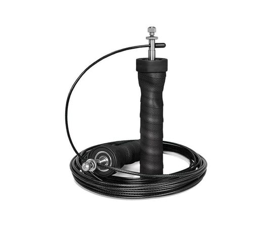 Скакалка 4yourhealth 1146 Cross Weighted Rope 2.5 м Чорна (4YH_1146_Black)
