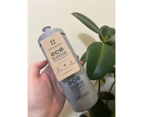 Бутылка для воды SmartShake EcoBottle Squeeze 500ml Gray (11450701), изображение 8 Бутылка для воды SmartShake EcoBottle Squeeze 500ml Gray (11450701), изображение 8