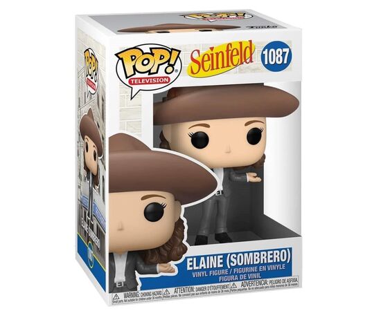 Фигурка Funko Pop серии Сайнфелд - Элейн в сомбреро (54678), изображение 2 Фигурка Funko Pop серии Сайнфелд - Элейн в сомбреро (54678), изображение 2