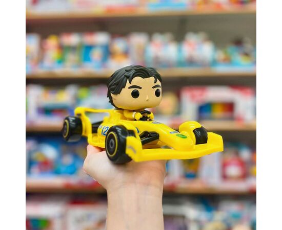 Фигурка Funko Pop серії Формула-1: Айртон Сенна в боліді (86181), изображение 2 Фигурка Funko Pop серії Формула-1: Айртон Сенна в боліді (86181), изображение 2