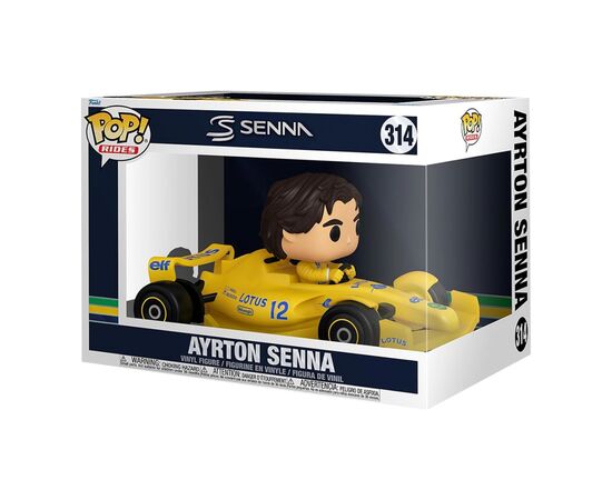 Фигурка Funko Pop серії Формула-1: Айртон Сенна в боліді (86181), изображение 6 Фигурка Funko Pop серії Формула-1: Айртон Сенна в боліді (86181), изображение 6