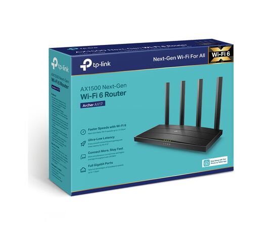 Маршрутизатор TP-Link ARCHER-AX17, изображение 6 Маршрутизатор TP-Link ARCHER-AX17, изображение 6