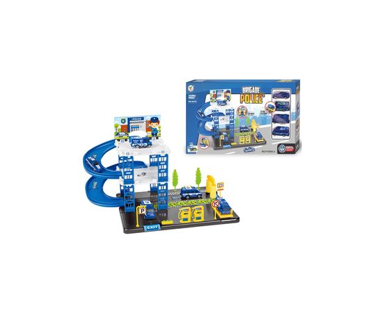 Игровой набор Playset бригада полиции в комплекте с 4 машинками BRIGADE POLICE (3858894672936), изображение 3 Игровой набор Playset бригада полиции в комплекте с 4 машинками BRIGADE POLICE (3858894672936), изображение 3