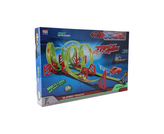 Автотрек Track Racing с 2-мя машинками на 39 деталей (3858894675258)