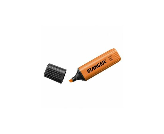 Маркер Stanger текстовый, 1-5 мм оранжевый 10 шт (MARKER-TXT-STFLATO10)