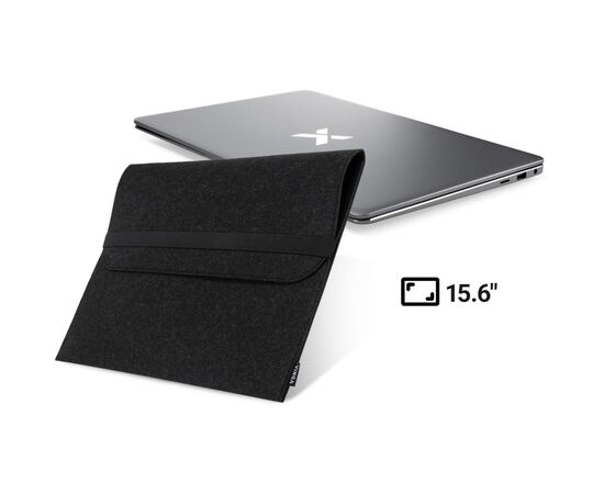 Чохол до ноутбука Vinga 15.6" NSF150band Black (NSF150BBK), зображення 5 Чохол до ноутбука Vinga 15.6" NSF150band Black (NSF150BBK), зображення 5