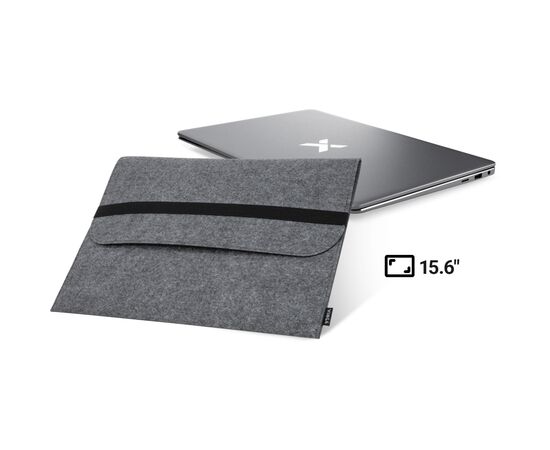 Чохол до ноутбука Vinga 15.6" NSF150band Gray (NSF150BGY), зображення 5 Чохол до ноутбука Vinga 15.6" NSF150band Gray (NSF150BGY), зображення 5