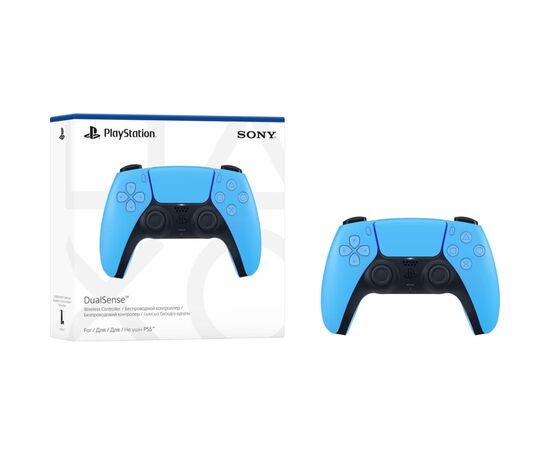 Геймпад Sony Playstation DualSense Bluetooth PS5 Starlight Blue (1000040196), изображение 2 Геймпад Sony Playstation DualSense Bluetooth PS5 Starlight Blue (1000040196), изображение 2