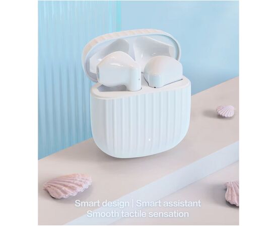 Наушники Xiaomi MiiiW Conch True Wireless Earphone W200 White (MWTW04), изображение 6 Наушники Xiaomi MiiiW Conch True Wireless Earphone W200 White (MWTW04), изображение 6