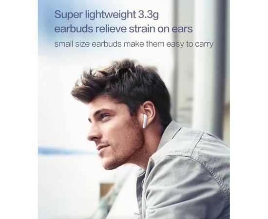 Наушники Xiaomi MiiiW Conch True Wireless Earphone W200 White (MWTW04), изображение 8 Наушники Xiaomi MiiiW Conch True Wireless Earphone W200 White (MWTW04), изображение 8