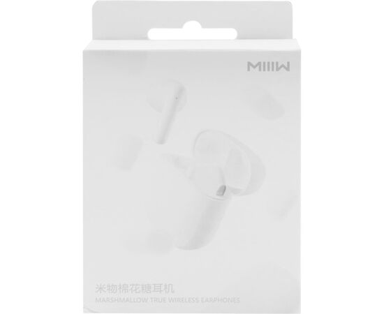 Навушники Xiaomi TWS MiiiW TWS Wireless Earbuds Marshmallow White (MWTW03), зображення 3