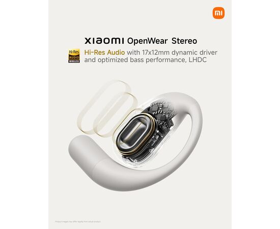 Наушники Xiaomi OpenWear Stereo (BHR8474GL) Cosmic Gray (1060530), изображение 5 Наушники Xiaomi OpenWear Stereo (BHR8474GL) Cosmic Gray (1060530), изображение 5