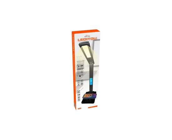 Настольная лампа Media-Tech MT222, QI, 3000-6500К, 750 Lm, black (MT222K), изображение 6 Настольная лампа Media-Tech MT222, QI, 3000-6500К, 750 Lm, black (MT222K), изображение 6