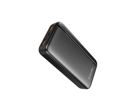 Батарея универсальная ColorWay 20 000 mAh Portable Charger (USB/QC3.0 + USB-C/PD/22.5W) Black (CW-PB200LPB4BK-PD), изображение 2 Батарея универсальная ColorWay 20 000 mAh Portable Charger (USB/QC3.0 + USB-C/PD/22.5W) Black (CW-PB200LPB4BK-PD), изображение 2