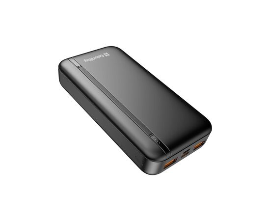 Батарея универсальная ColorWay 20 000 mAh Portable Charger (USB/QC3.0 + USB-C/PD/22.5W) Black (CW-PB200LPB4BK-PD), изображение 3 Батарея универсальная ColorWay 20 000 mAh Portable Charger (USB/QC3.0 + USB-C/PD/22.5W) Black (CW-PB200LPB4BK-PD), изображение 3