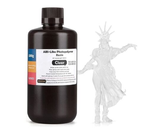Фотополимерная смола ELEGOO Resin, ABS-like 1кг, clear (50.103.0099)