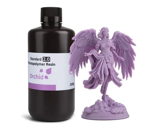 Фотополимерная смола ELEGOO Resin, Standard 2.0 1кг, orchid (50.103.0135)