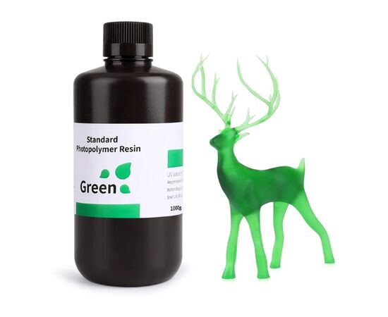 Фотополимерная смола ELEGOO Resin, Standard 1кг, green (50.103.0088)