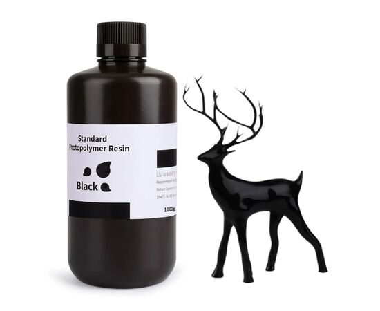 Фотополимерная смола ELEGOO Resin, Standard 1кг, black (50.103.0091)