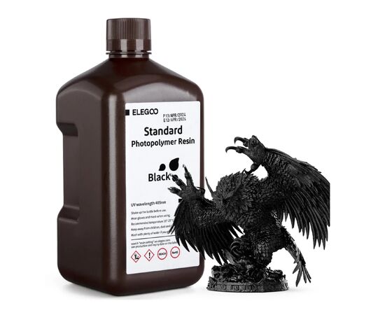 Фотополимерная смола ELEGOO Resin, Standard 2кг, black (50.103.0180)