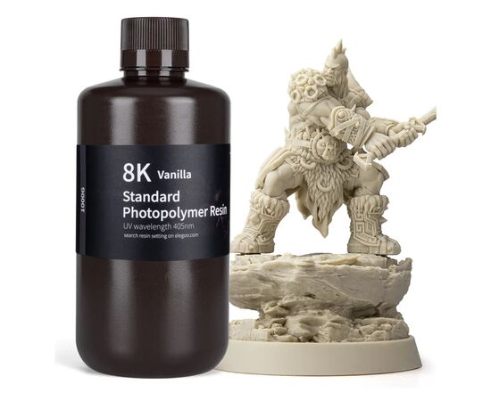 Фотополимерная смола ELEGOO Resin, Standard 8K 1кг, vanilla (50.103.0130)