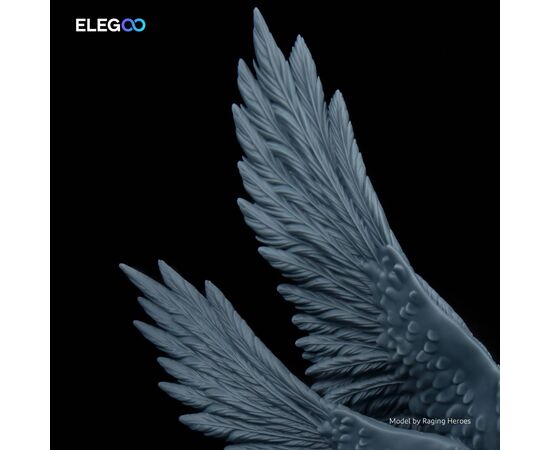 Фотополимерная смола ELEGOO Resin, Standard 8K 1кг, gray space (50.103.0124), изображение 5 Фотополимерная смола ELEGOO Resin, Standard 8K 1кг, gray space (50.103.0124), изображение 5