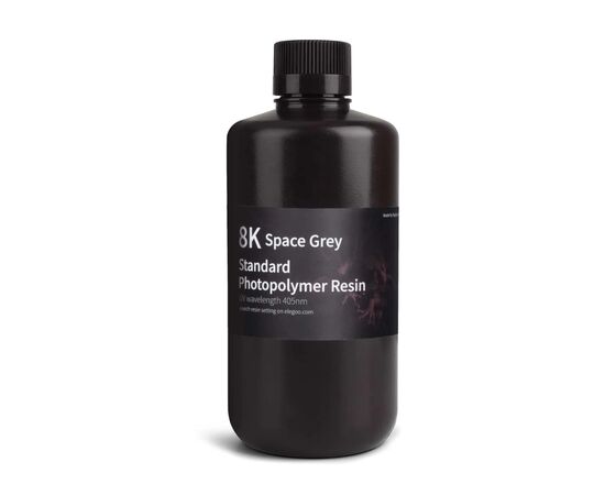 Фотополимерная смола ELEGOO Resin, Standard 8K 1кг, gray space (50.103.0124)