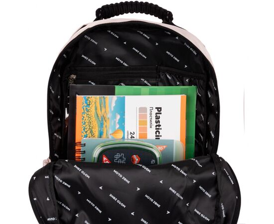 Рюкзак школьный Yes Mood Zone Emotions Ivory T-51 (559633), изображение 13 Рюкзак школьный Yes Mood Zone Emotions Ivory T-51 (559633), изображение 13