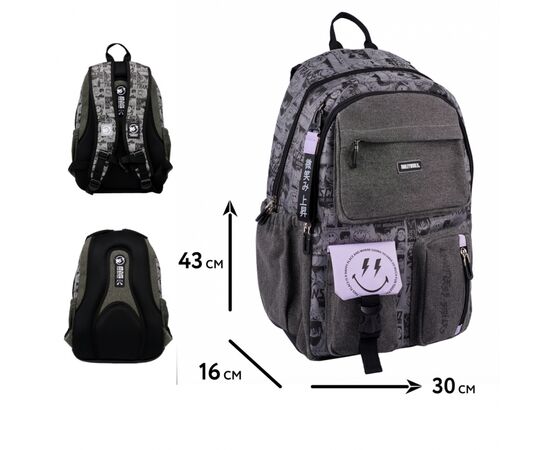 Рюкзак школьный Yes Anime Smiley World TS-43 (559988), изображение 2 Рюкзак школьный Yes Anime Smiley World TS-43 (559988), изображение 2