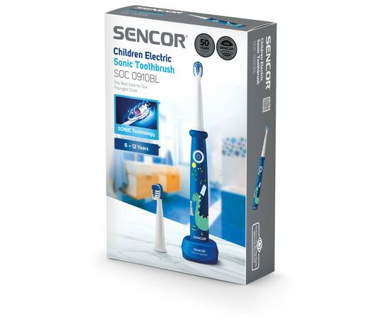 Электрическая зубная щетка Sencor SOC0910BL, изображение 12 Электрическая зубная щетка Sencor SOC0910BL, изображение 12