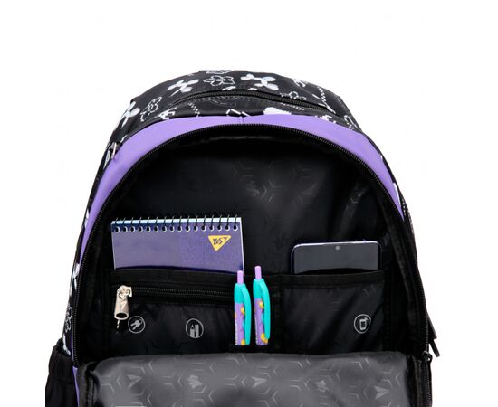 Рюкзак школьный Yes Purple Game TS-43 (559991), изображение 10 Рюкзак школьный Yes Purple Game TS-43 (559991), изображение 10