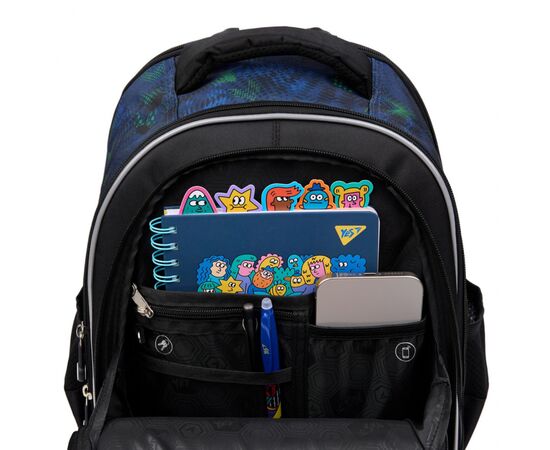 Рюкзак школьный Yes Football Gamer S-111 (550106), изображение 12 Рюкзак школьный Yes Football Gamer S-111 (550106), изображение 12