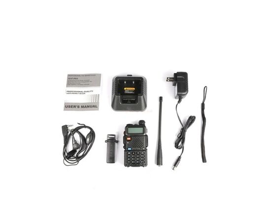 Портативна рація Baofeng UV-5R Black Ten Pack комплект 10 шт (2200000758972), зображення 2 Портативна рація Baofeng UV-5R Black Ten Pack комплект 10 шт (2200000758972), зображення 2