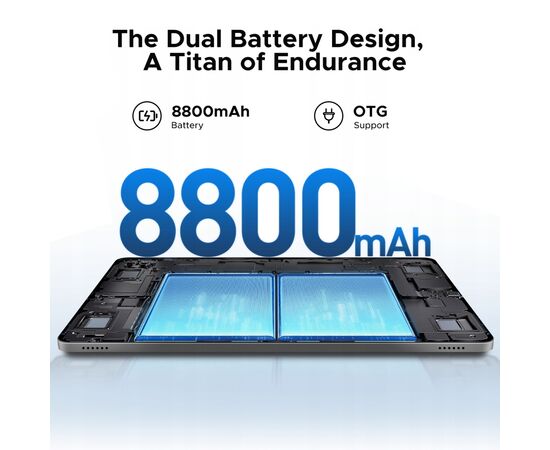 Планшет Doogee T36 12" 8/256GB 4G (LTE) Blue (6923740246917), зображення 12 Планшет Doogee T36 12" 8/256GB 4G (LTE) Blue (6923740246917), зображення 12