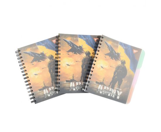 Блокнот Yes А5 Army Ukraine 144 листа пластиковая обложка (681959), изображение 2 Блокнот Yes А5 Army Ukraine 144 листа пластиковая обложка (681959), изображение 2