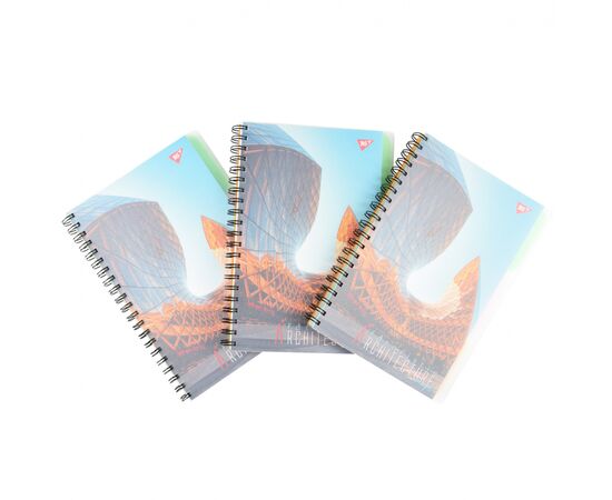 Блокнот Yes А4 Futuristic architecture 144 листа пластиковая обложка (681945), изображение 2 Блокнот Yes А4 Futuristic architecture 144 листа пластиковая обложка (681945), изображение 2