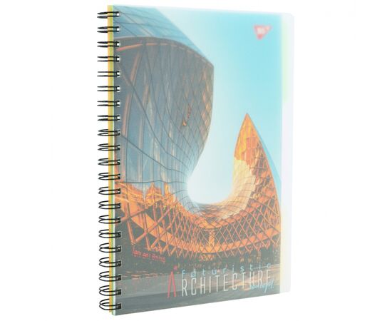 Блокнот Yes А4 Futuristic architecture 144 листа пластиковая обложка (681945), изображение 3 Блокнот Yes А4 Futuristic architecture 144 листа пластиковая обложка (681945), изображение 3