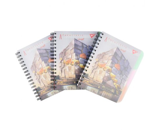 Блокнот Yes А5 Futuristic architecture 144 аркуша пластикова обкладинка (681956), зображення 2 Блокнот Yes А5 Futuristic architecture 144 аркуша пластикова обкладинка (681956), зображення 2
