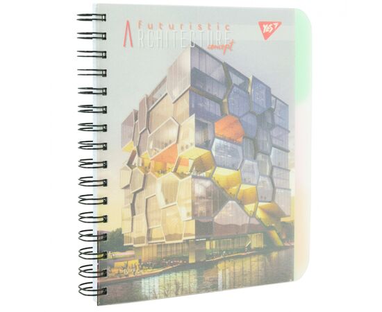 Блокнот Yes А5 Futuristic architecture 144 аркуша пластикова обкладинка (681956), зображення 3 Блокнот Yes А5 Futuristic architecture 144 аркуша пластикова обкладинка (681956), зображення 3