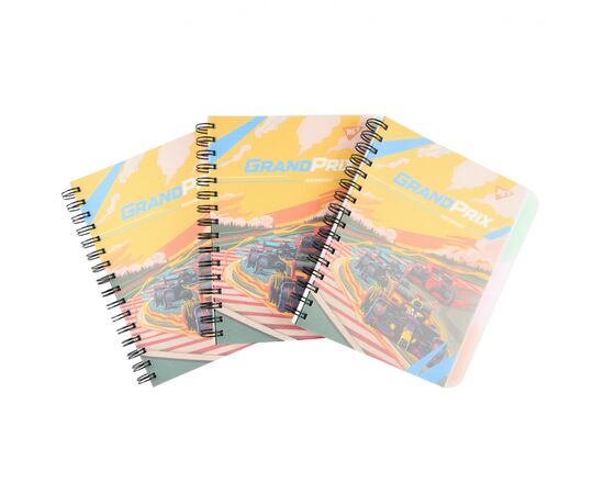 Блокнот Yes А5 Grand prix 144 листа пластиковая обложка (681961), изображение 2