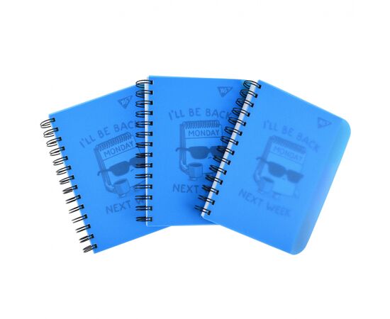 Блокнот Yes В6 I`ll be back 144 листа пластиковая обложка (681991), изображение 2 Блокнот Yes В6 I`ll be back 144 листа пластиковая обложка (681991), изображение 2