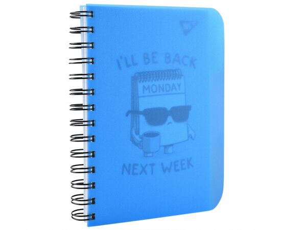 Блокнот Yes В6 I`ll be back 144 листа пластиковая обложка (681991), изображение 3 Блокнот Yes В6 I`ll be back 144 листа пластиковая обложка (681991), изображение 3